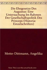 Die Ehegesetze Des Augustus