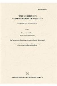 Die Tektonik Im Ostteil Des Velberter Sattels (Rheinland)