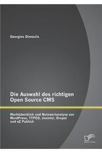 Auswahl des richtigen Open Source CMS