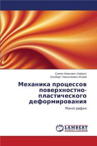 Mekhanika Protsessov Poverkhnostno-Plasticheskogo Deformirovaniya