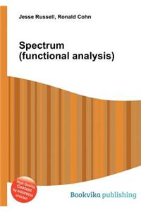 Spectrum (Functional Analysis)