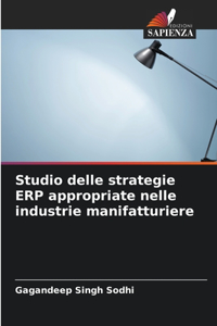 Studio delle strategie ERP appropriate nelle industrie manifatturiere