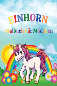 Einhorn - Malbuch Für Mädchen