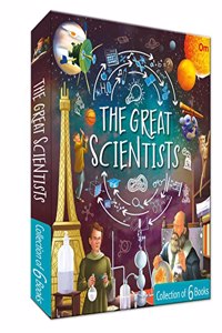 The Great Scientist - Collection of 6 Books - Biographies for Children - Charles Darwin, CV Raman, Galileo, Isaac Newton, Marie Curie and Albert Einstein