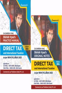 Original Notes & Practical Manual Direct Tax & International Taxation