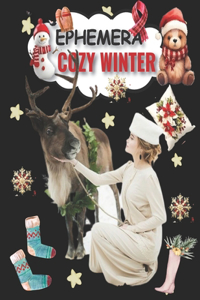 Winter Cozy Ephemera To Cut And Collage