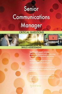 Senior Communications Manager Critical Questions Skills Assessment