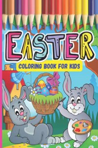 Easter Coloring Book For Kids