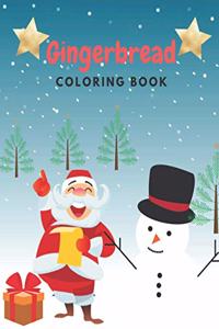 Gingerbread Coloring Book