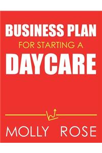 Business Plan For Starting A Daycare