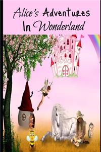 Alice's Adventures In Wonderland By Lewis Carroll (Annotated) Unabridged Classic Children book