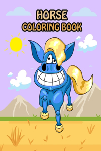 Horse Coloring Book