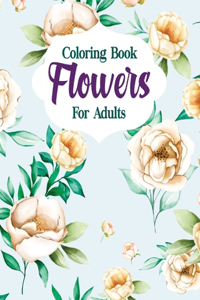 Coloring Book Flowers For Adults
