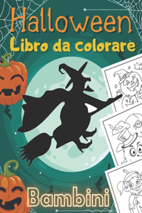 Halloween Libro da Colorare Bambini