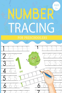 Number Tracing Book For Preschoolers