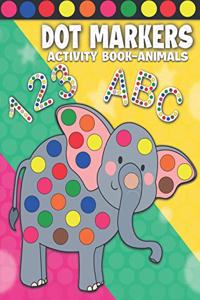 Dot Markers Activity Book Animals