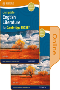 Complete English Literature for Cambridge Igcse Print & Online Student Book