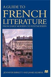A Guide to French Literature