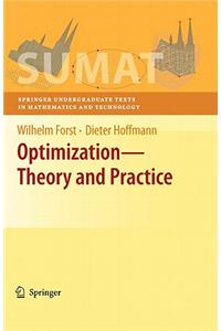 Optimization--Theory and Practice