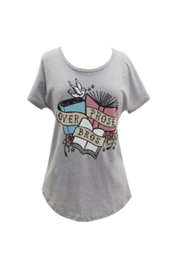 Prose Over Bros Women's Relaxed Fit T-Shirt Medium