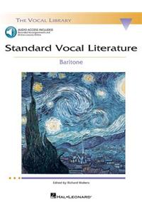 Standard Vocal Literature - An Introduction to Repertoire Baritone Book/Online Audio