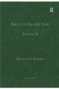 Issues in Islamic Law