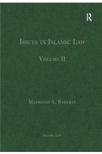 Issues in Islamic Law