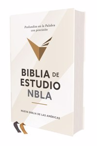 NBLA, Biblia de Estudio, Interior a dos colores, Tapa dura, Comfort Print