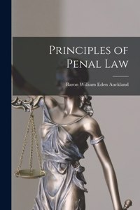 Principles of Penal Law