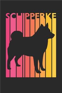 Vintage Schipperke Notebook - Gift for Schipperke Lovers - Schipperke Journal