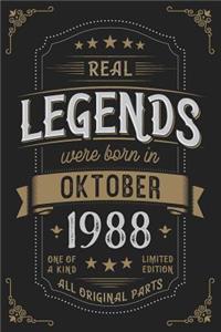 Real Legends were born in Oktober 1988