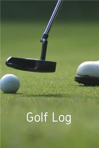 Golf Scorecard Log Book