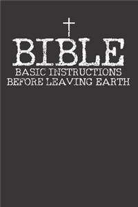 Bible Christ Church God Believe Notebook / Journal