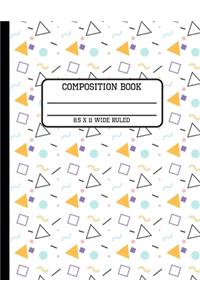 Composition Book Wide Ruled