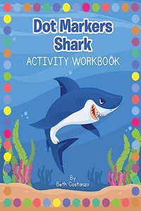 Dot Markers Shark Activity Workbook