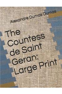 The Countess de Saint Geran