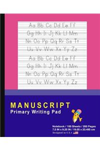 Manuscript Primary Writing Pad