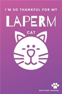 I'm So Thankful For My LaPerm Cat Gratitude Journal