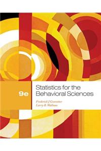 Cengage Advantage Books: Statistics for the Behavioral Sciences