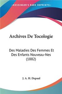 Archives De Tocologie
