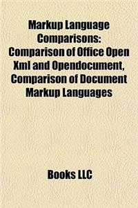 Markup Language Comparisons