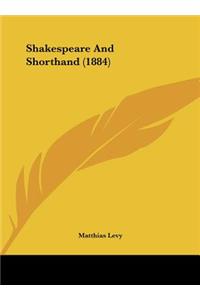 Shakespeare and Shorthand (1884)