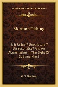 Mormon Tithing