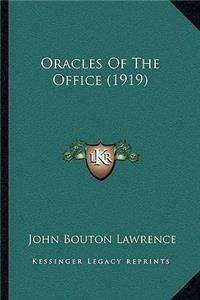 Oracles Of The Office (1919)