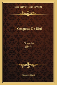 Il Congresso De' Birri