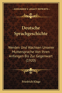 Deutsche Sprachgeschichte