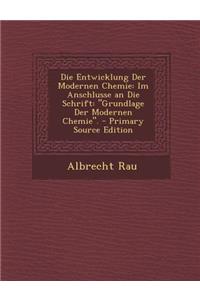 Die Entwicklung Der Modernen Chemie