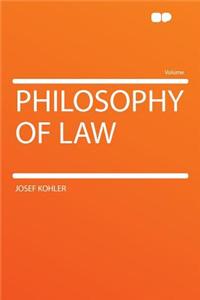 Philosophy of Law