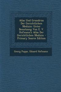 Atlas Und Grundriss Der Gerichtlichen Medizin: Unter Benutzung Von E. V. Hofmann's Atlas Der Gerichtlichen Medizin