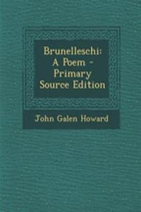 Brunelleschi: A Poem